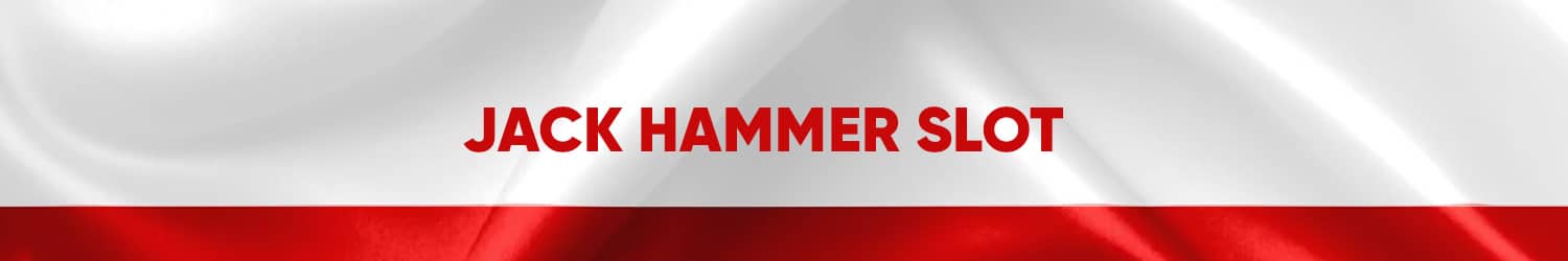 W jakim kasynie online można grać w Jack Hammer slot machine?