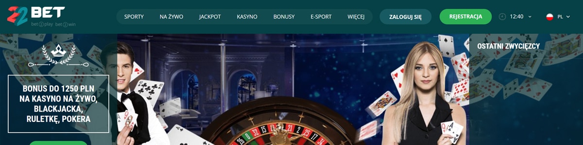 22Bet casino