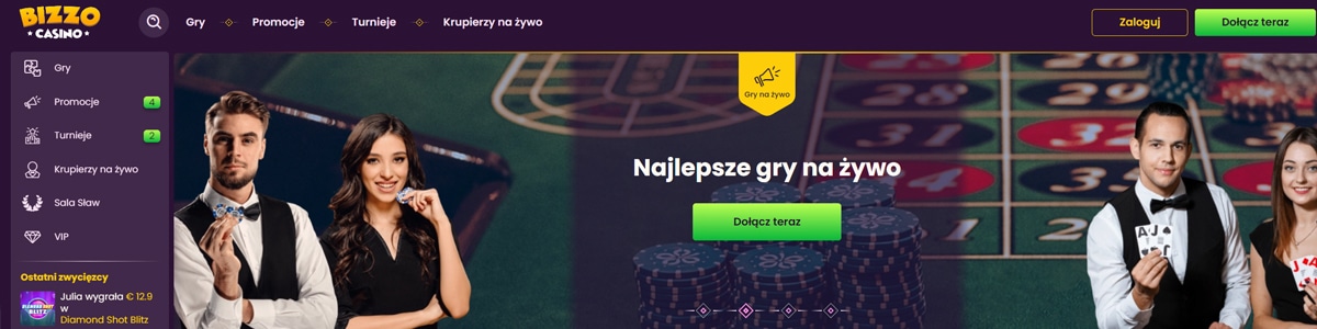 bizzo casino Polska