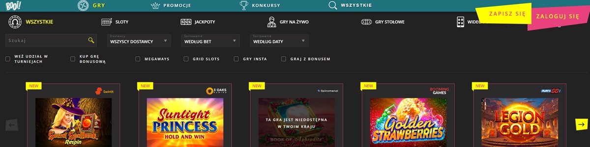 booi casino kod promocyjny
