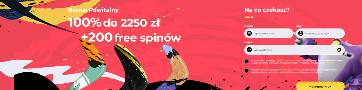 Boomerang casino bonus bez depozytu