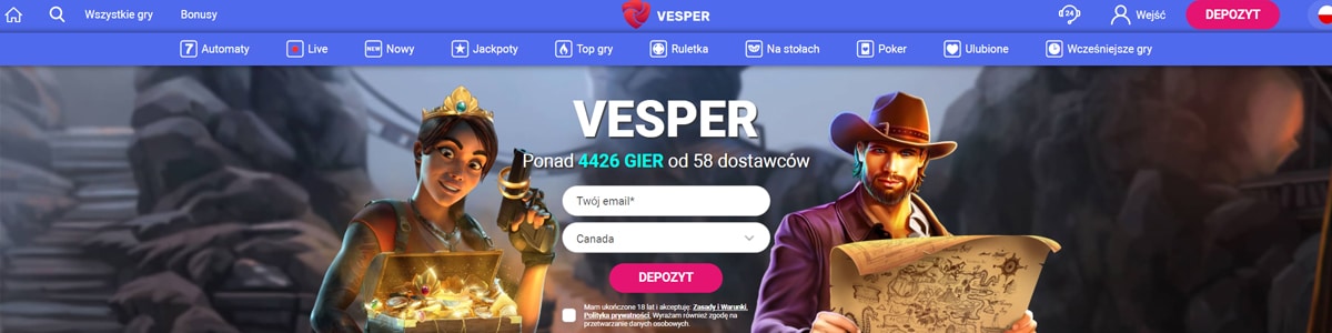 vespercasino