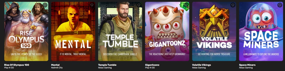 nitro casino slots